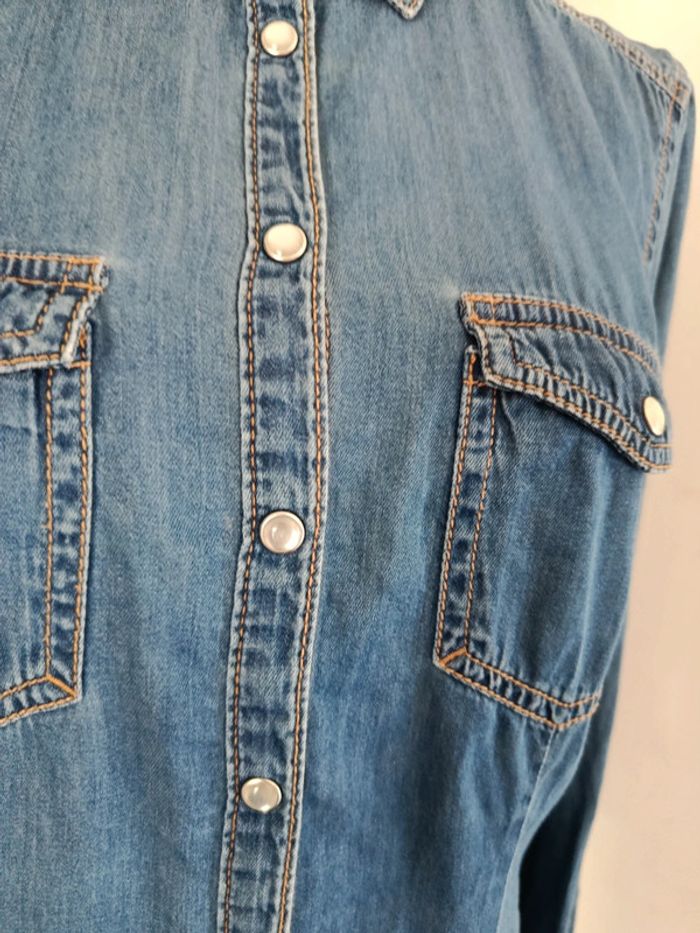 Chemise en jean Mim Taille M - photo numéro 2