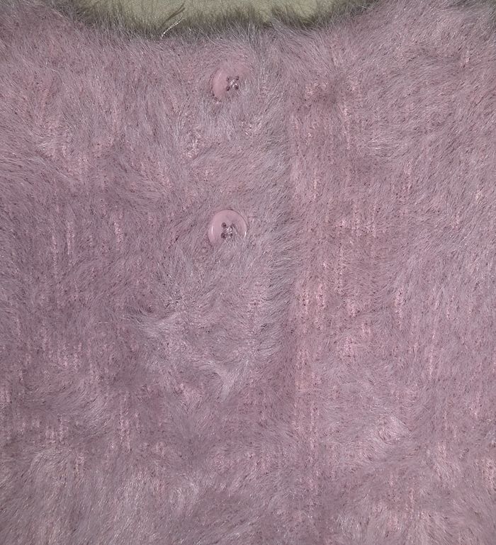 Robe pull epaisse rose 6 mois - photo numéro 4