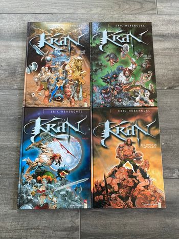 Lot BD : Kran tome 1 à 4