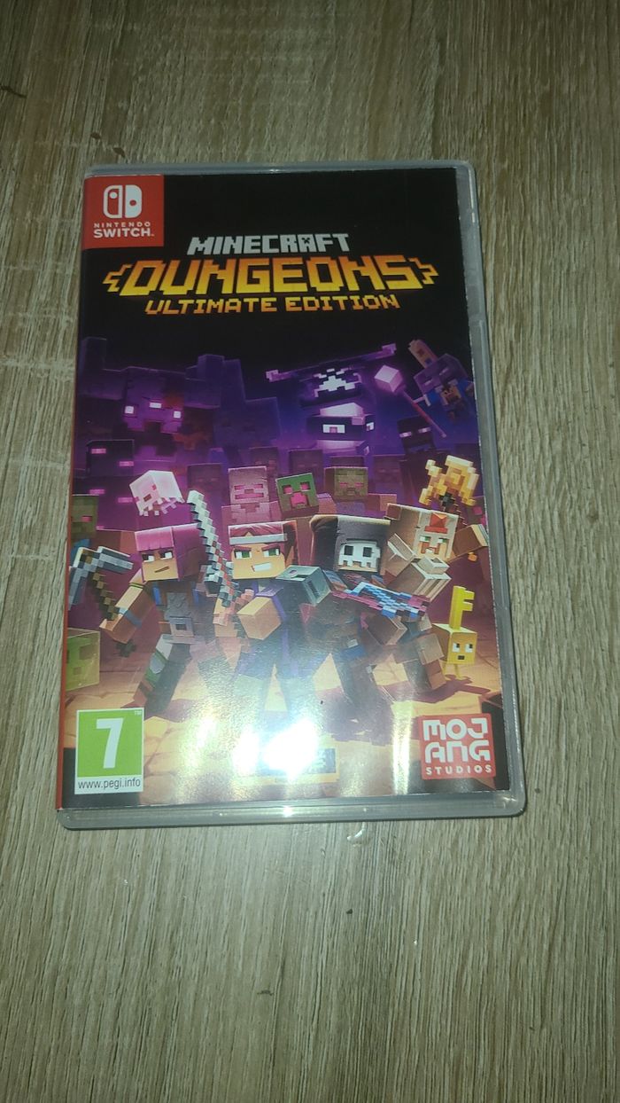 Jeux minecraft  dungeons