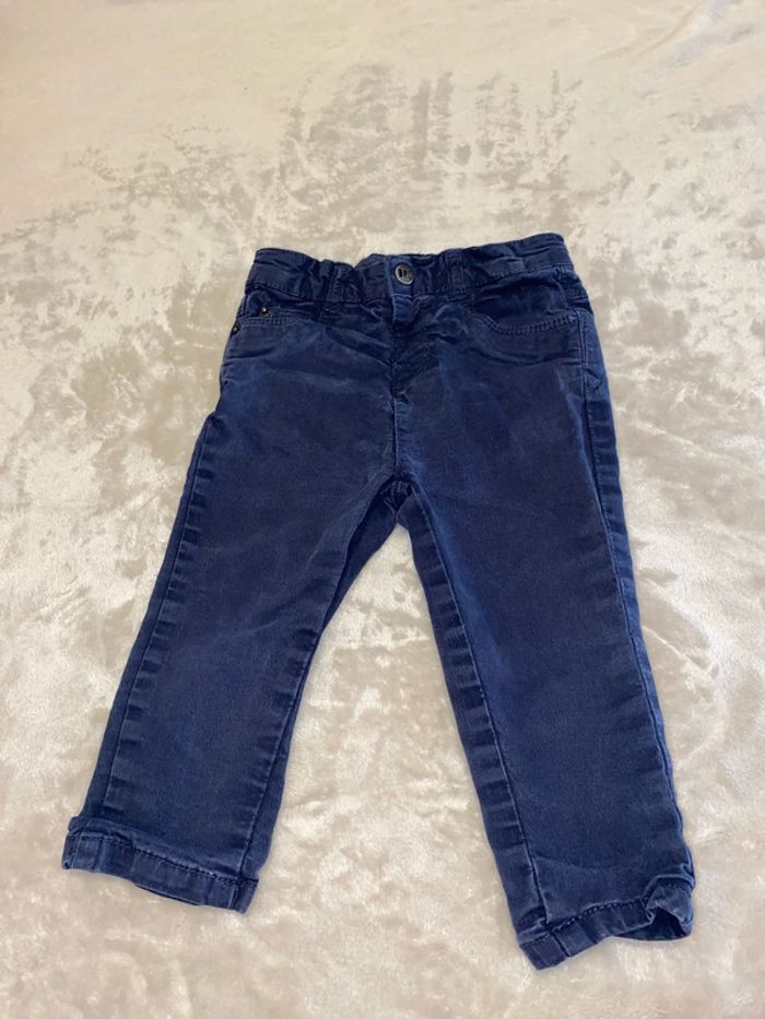 Pantalon bleu 18 mois