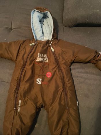 Combi manteau avec moufles