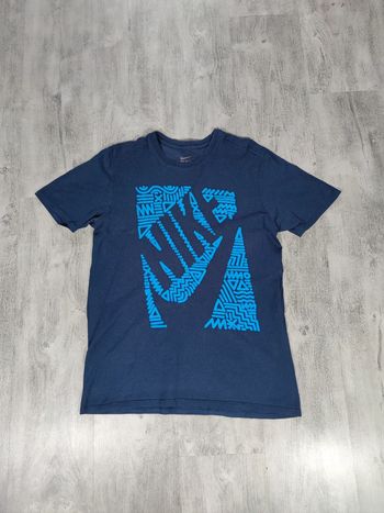 T-shirt Nike Imprimé Bleu Marine Taille M Homme
