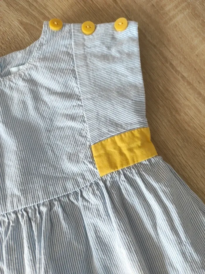 Robe et bloomer bebe fille - photo numéro 2