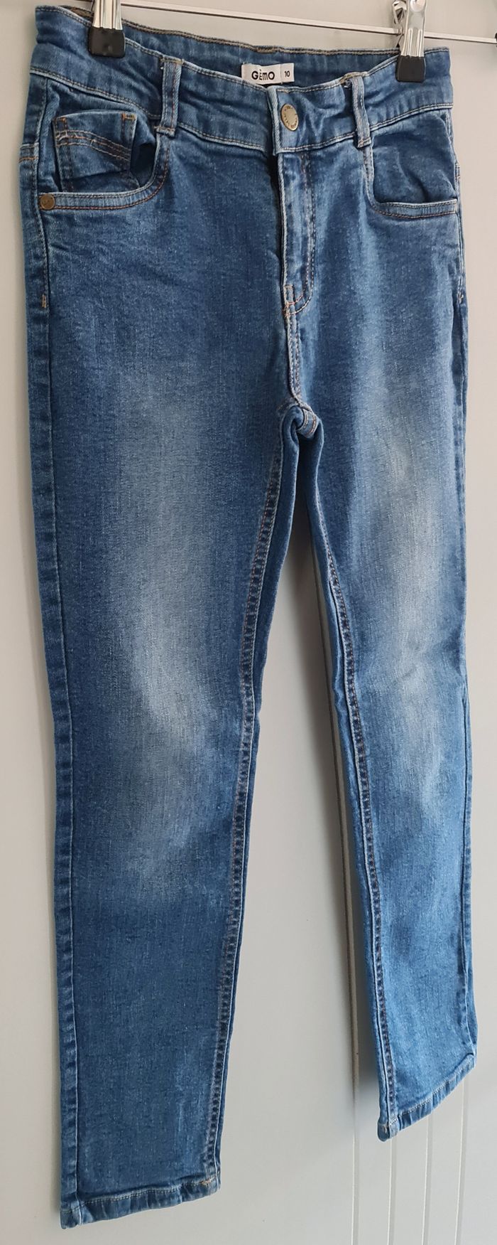 T - 10 ans _ Jean Enfants Bleu - photo numéro 2