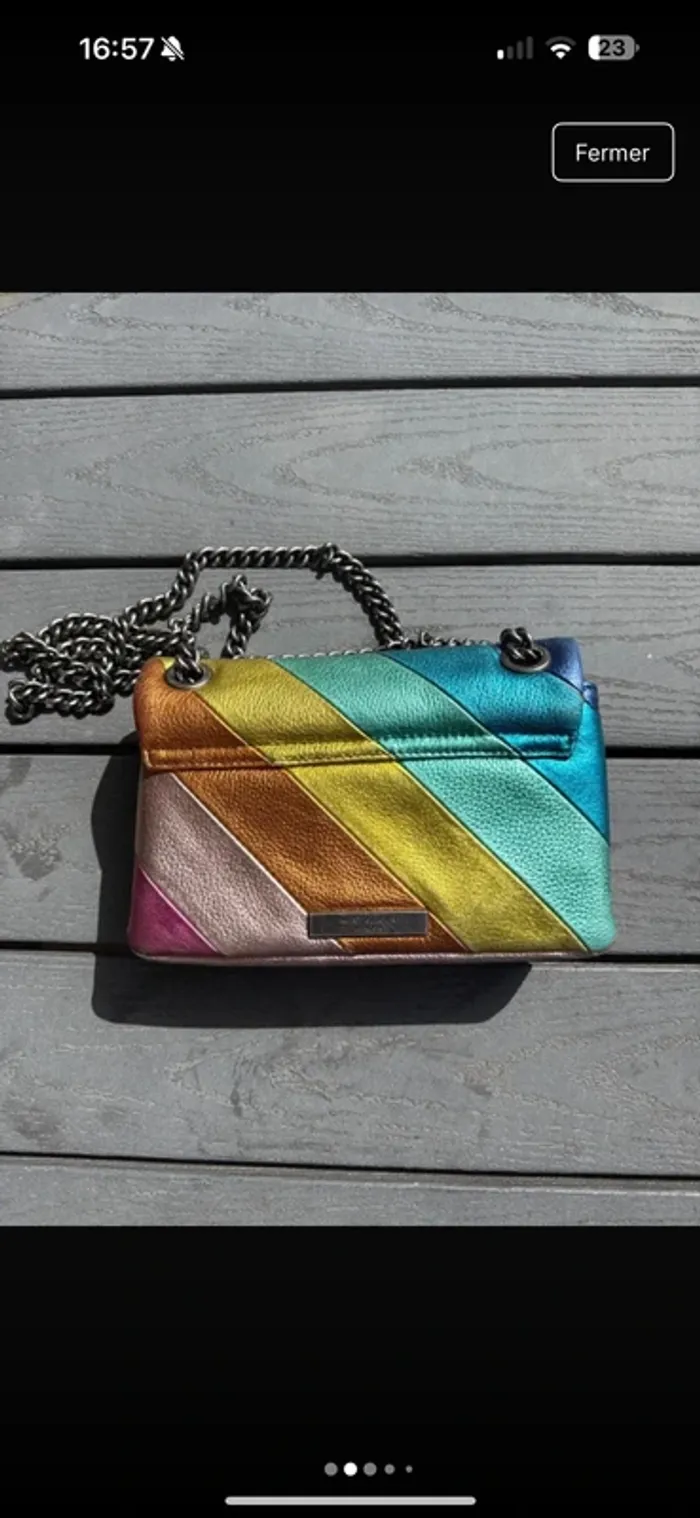 Sac bandoulière Kurt Geiger - photo numéro 2