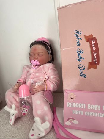 Poupée poupon reborn fille