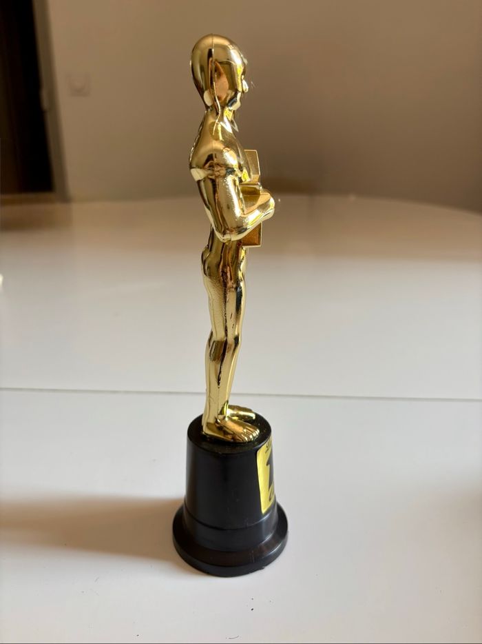 Statuette doré « La star des 18 ans » - photo numéro 4