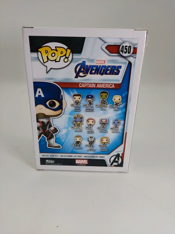 Figurine Pop Avengers 450 - Captain America - photo numéro 3
