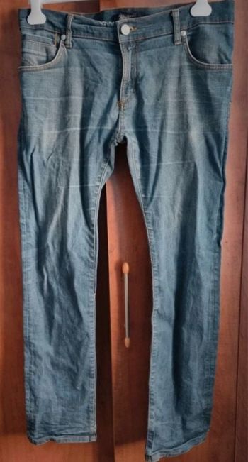 Jeans effet délavé taille 46