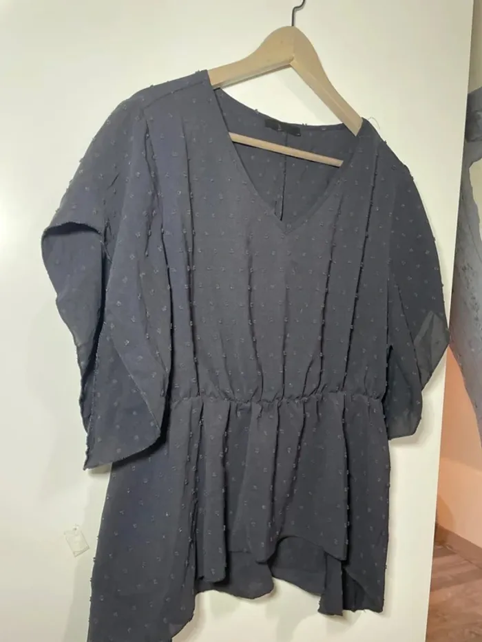 Blouse noire femme taille 46 / SHEIN - photo numéro 3