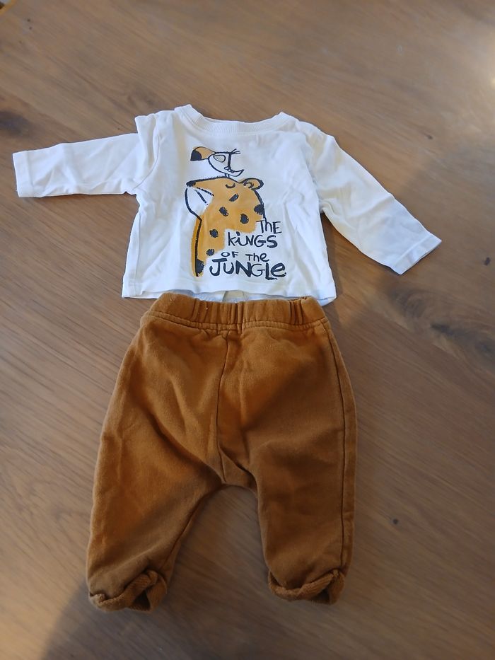 Ensemble bébé garçon 1 mois