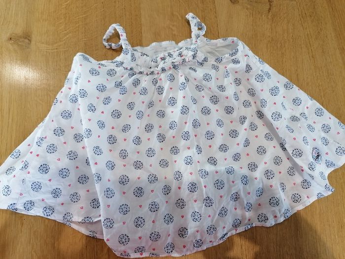 Blouse débardeur 18 mois