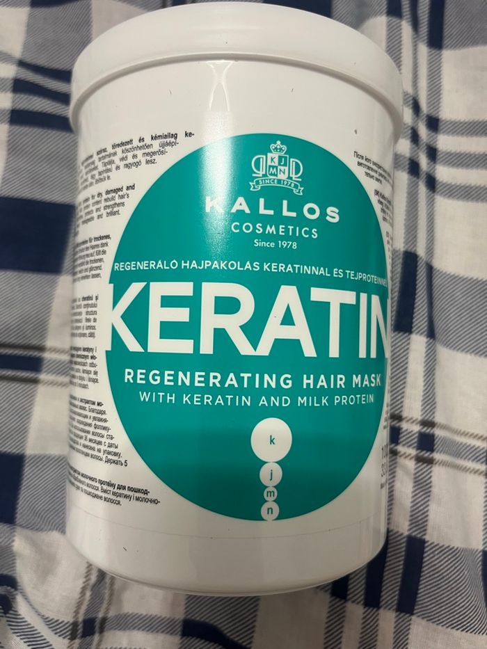 Kallos Masque pour Cheveux Keratin 1 L