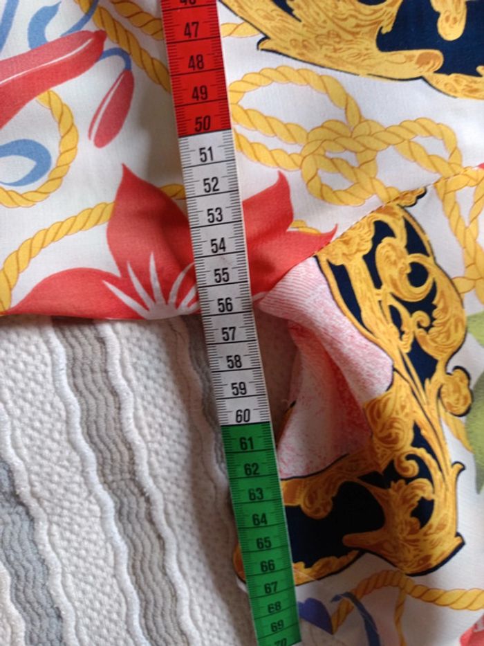 Chemise vintage t.44/46 100% viscose - photo numéro 4