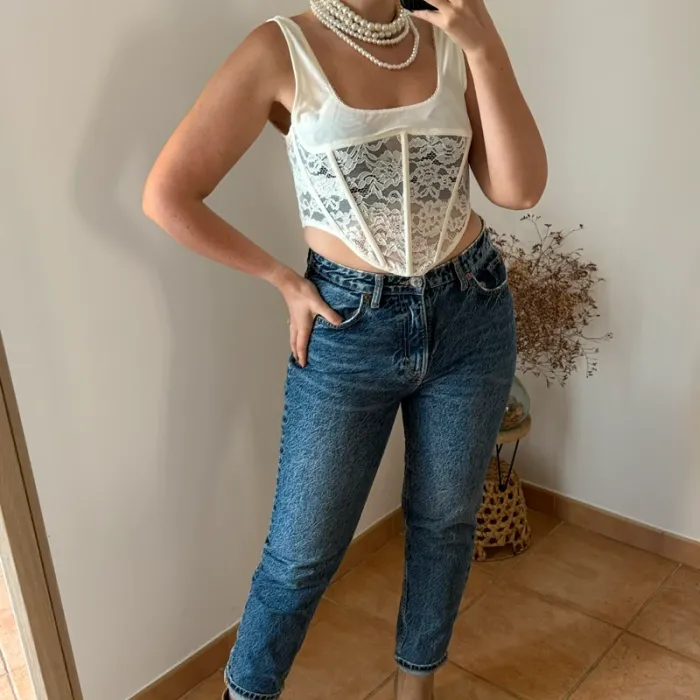 Corset dentelle Zara - photo numéro 2