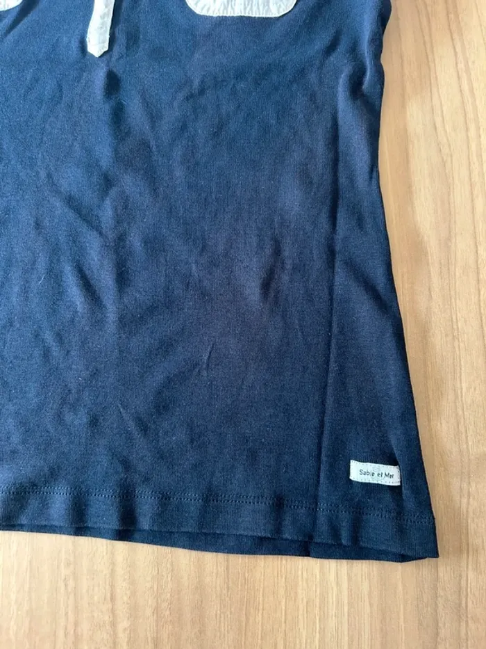 Magnifique polo sable et mer taille M - photo numéro 3