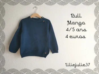 Pull Mango 4/5 ans