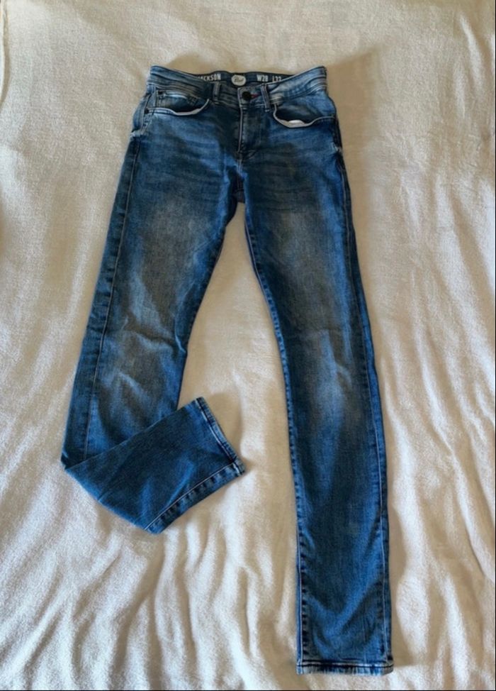 Jeans petrol taille 28/32
