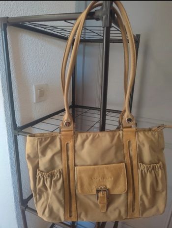 Sac Lancaster cuir et toile