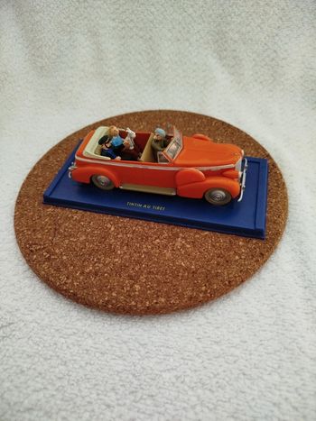 Voiture Tintin au Tibet