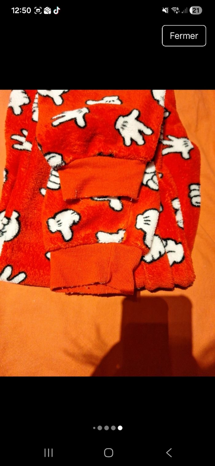 Pyjama mickey doux - photo numéro 6