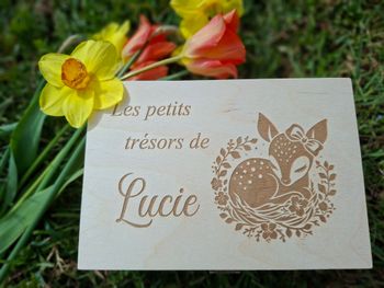 Coffret souvenir naissance
