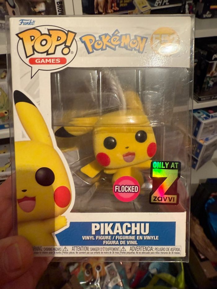 Funko pop flocked
