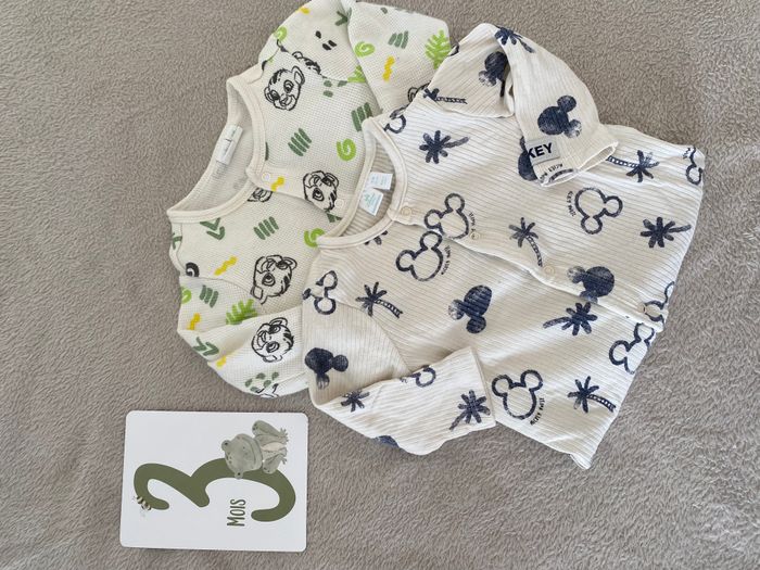 Lot de 2 pyjamas Orchestra × Disney – 3 mois