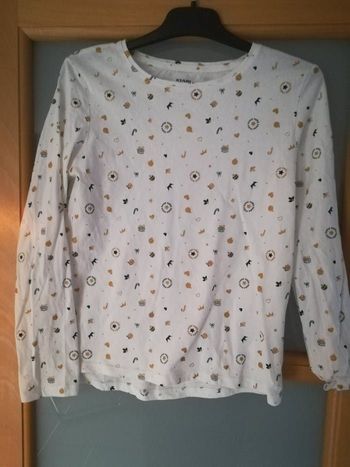 T shirt ml 10 ans fille