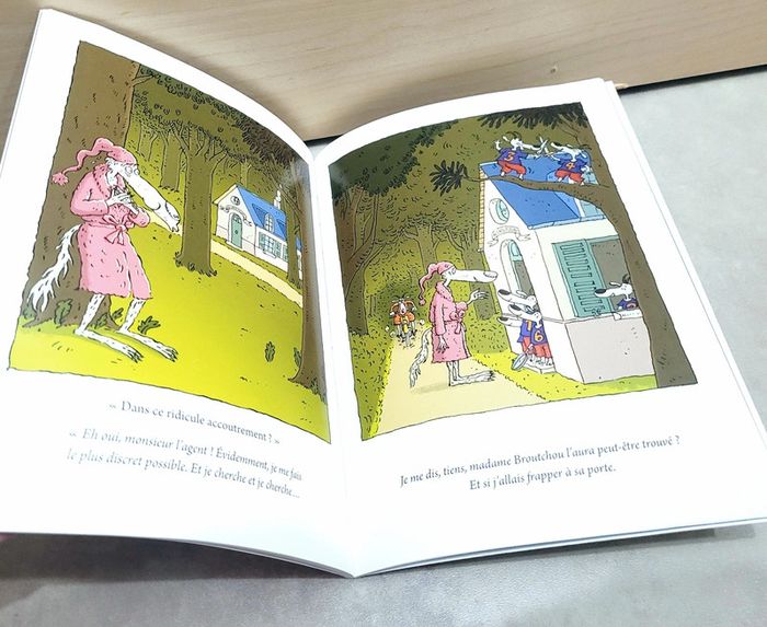 🌺 Livre (école des loisirs) : Parole de loup - photo numéro 4