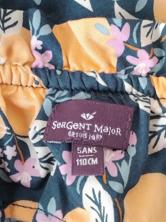 Combishort 5 ans Sergent Major été Fille 🍊 - photo numéro 4