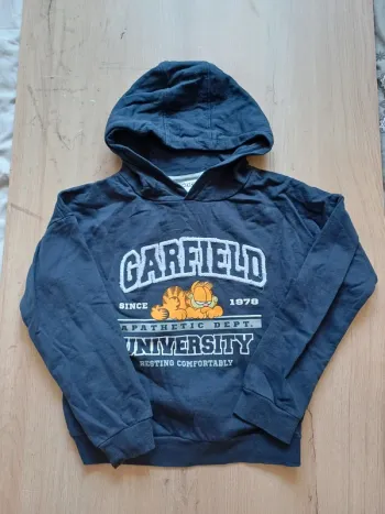 Sweat à capuche garfield