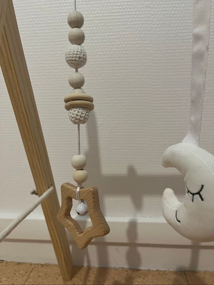 Arche bébé  d’éveil en bois - photo numéro 4