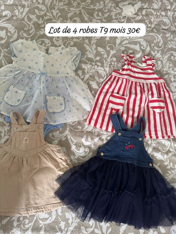 Robe pour bébé fille