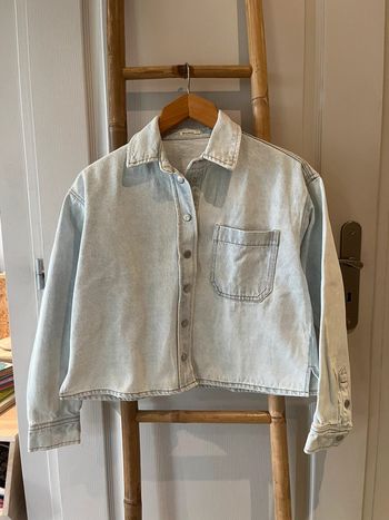 Surchemise en jean coupe oversize taille XS