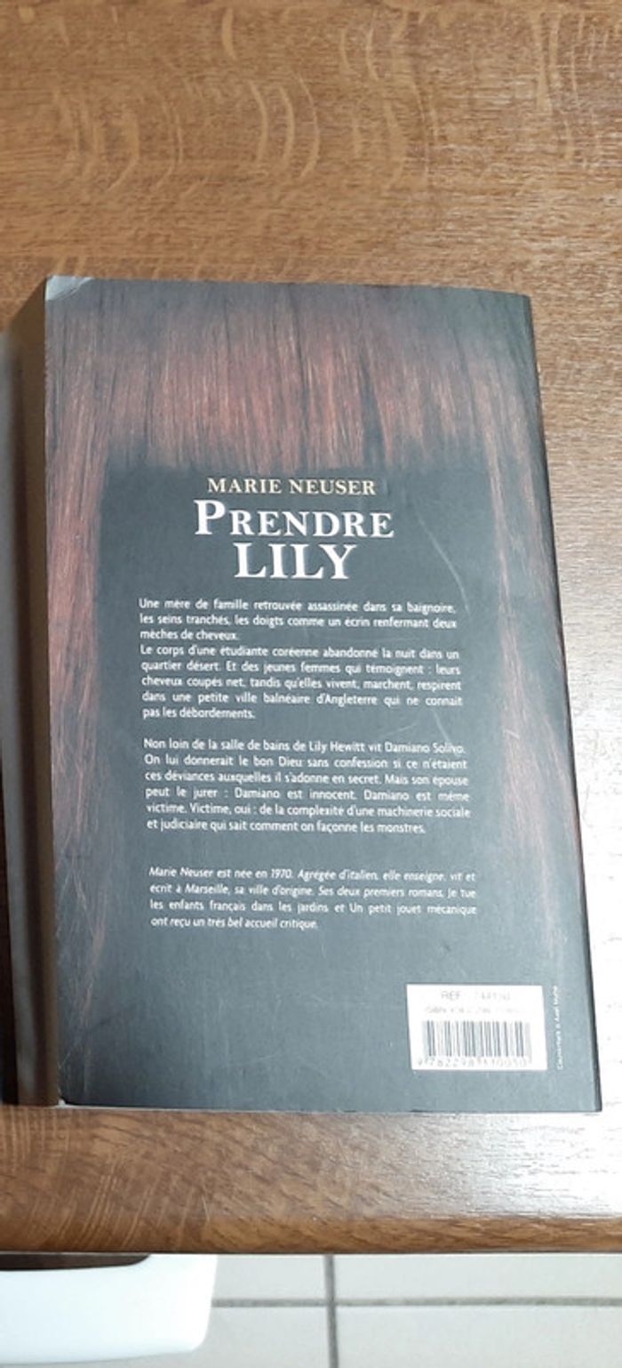 Livre Prendre Lily neuf - photo numéro 2