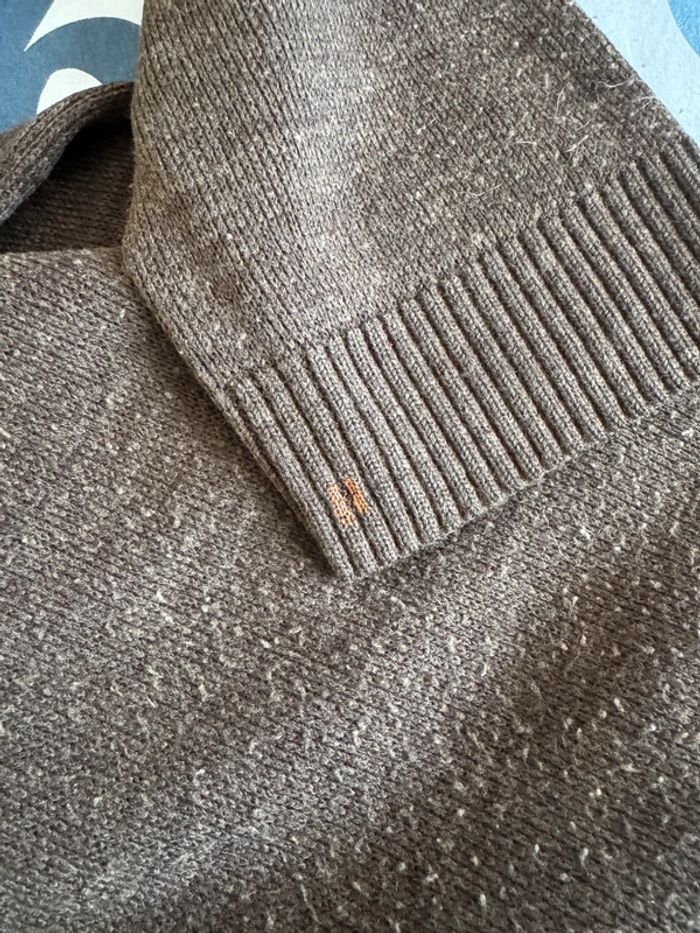 Pull marron homme bon état taille - photo numéro 3