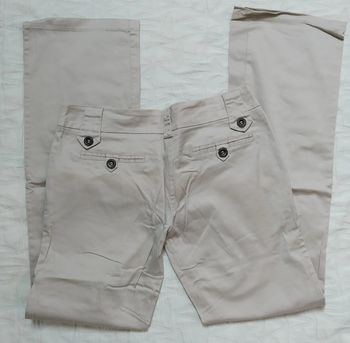 Pantalon beige chino taille 38