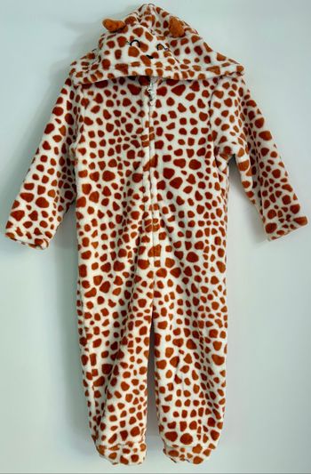 Combinaison Girafe polaire 2 ans
