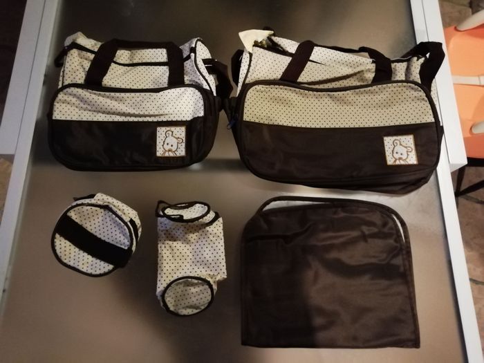 Set de 5 pcs sac à longé