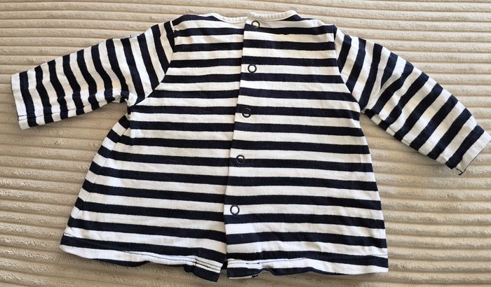 T-shirt marinière bébé 3 mois – Terre de Marins - photo numéro 6