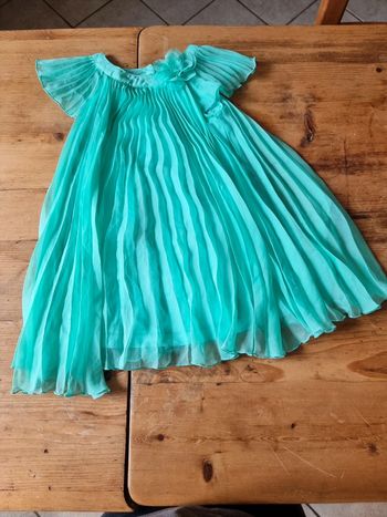 Robe turquoise