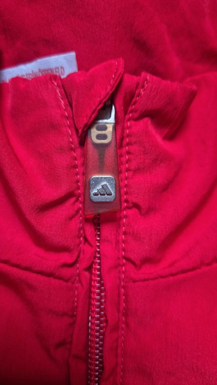 Veste Adidas zippée climat 365 rouge - photo numéro 4