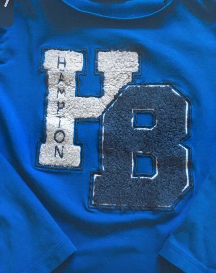 T-shirt / Sous-pull manches longues TRÈS BON ÉTAT garçon taille 7 ans couleur bleu - photo numéro 2