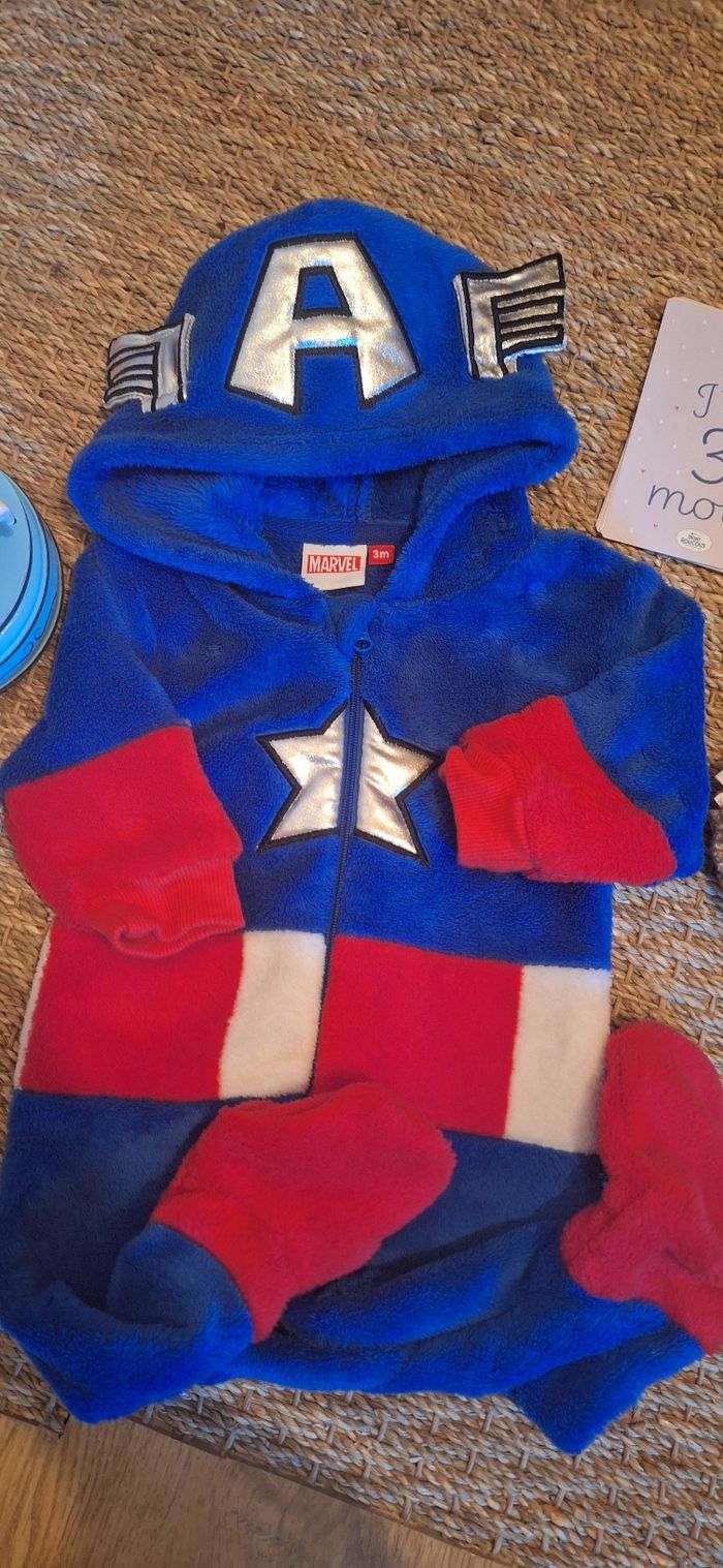 Combi chaude marvel 3 mois bébé - photo numéro 4