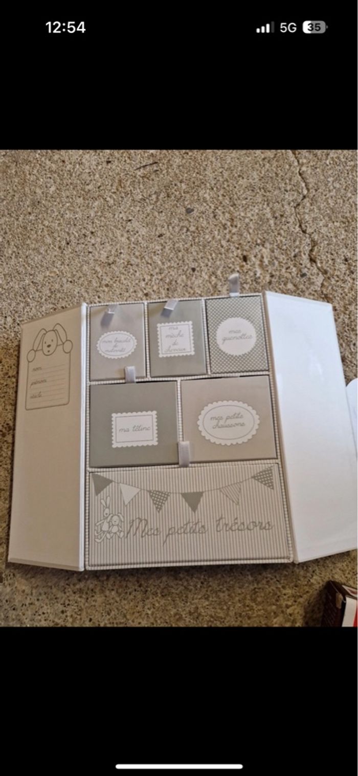 Boîte à souvenirs naissance bébé - photo numéro 3