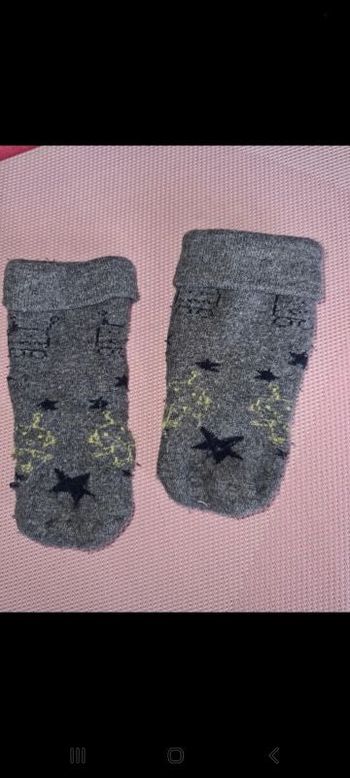 Chaussettes anti dérapantes pointure 18/22