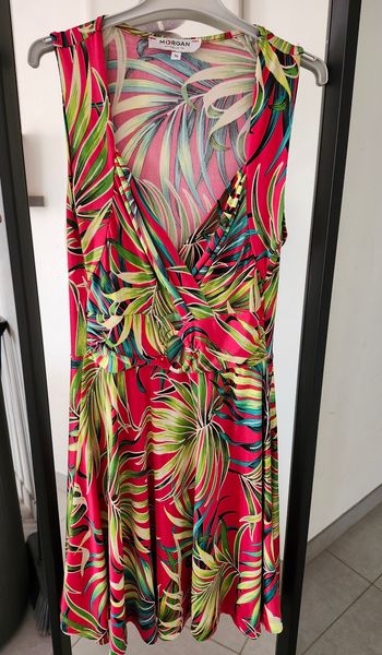 Robe tropicale Morgan taille S neuve
