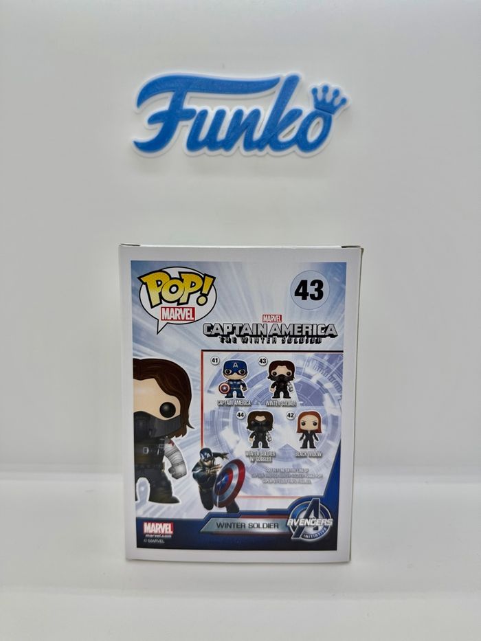 Funko Pop Marvel Captain America Winter Soldier 43 - photo numéro 4